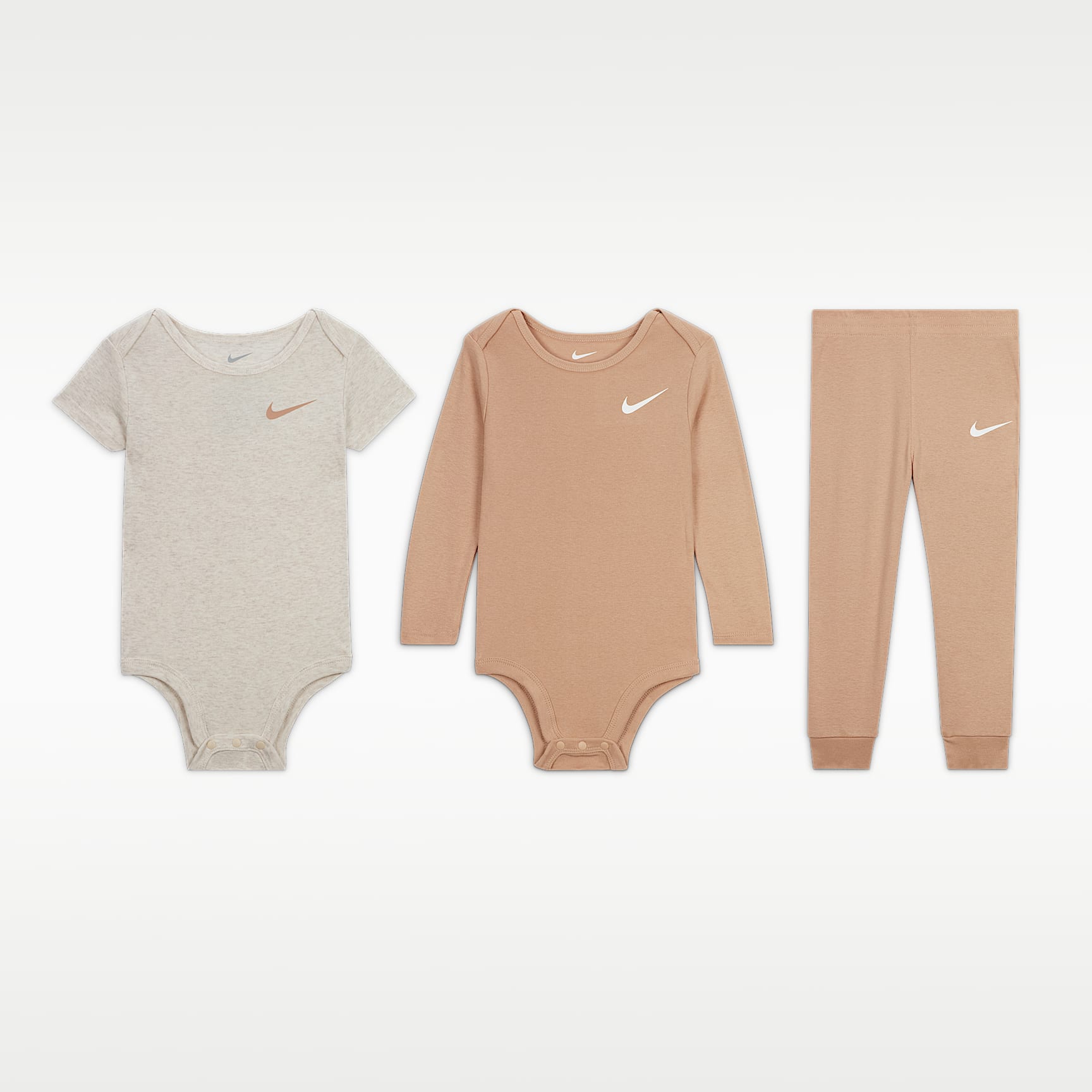 Nike Baby Essentials Baby (6-12M) 3-Piece Bodysuit and Pants Set